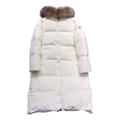 Moncler Marrionnier Long Puffer Coat – Ivory