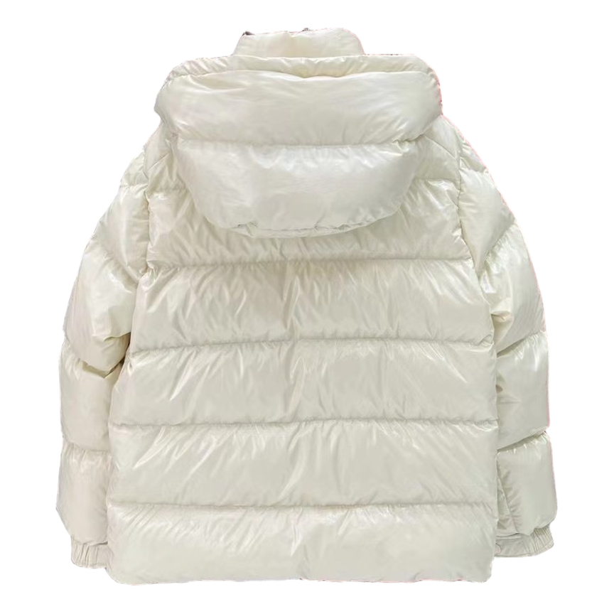 Moncler Maya 70th Anniversary Glossy Hooded Puffer Jacket