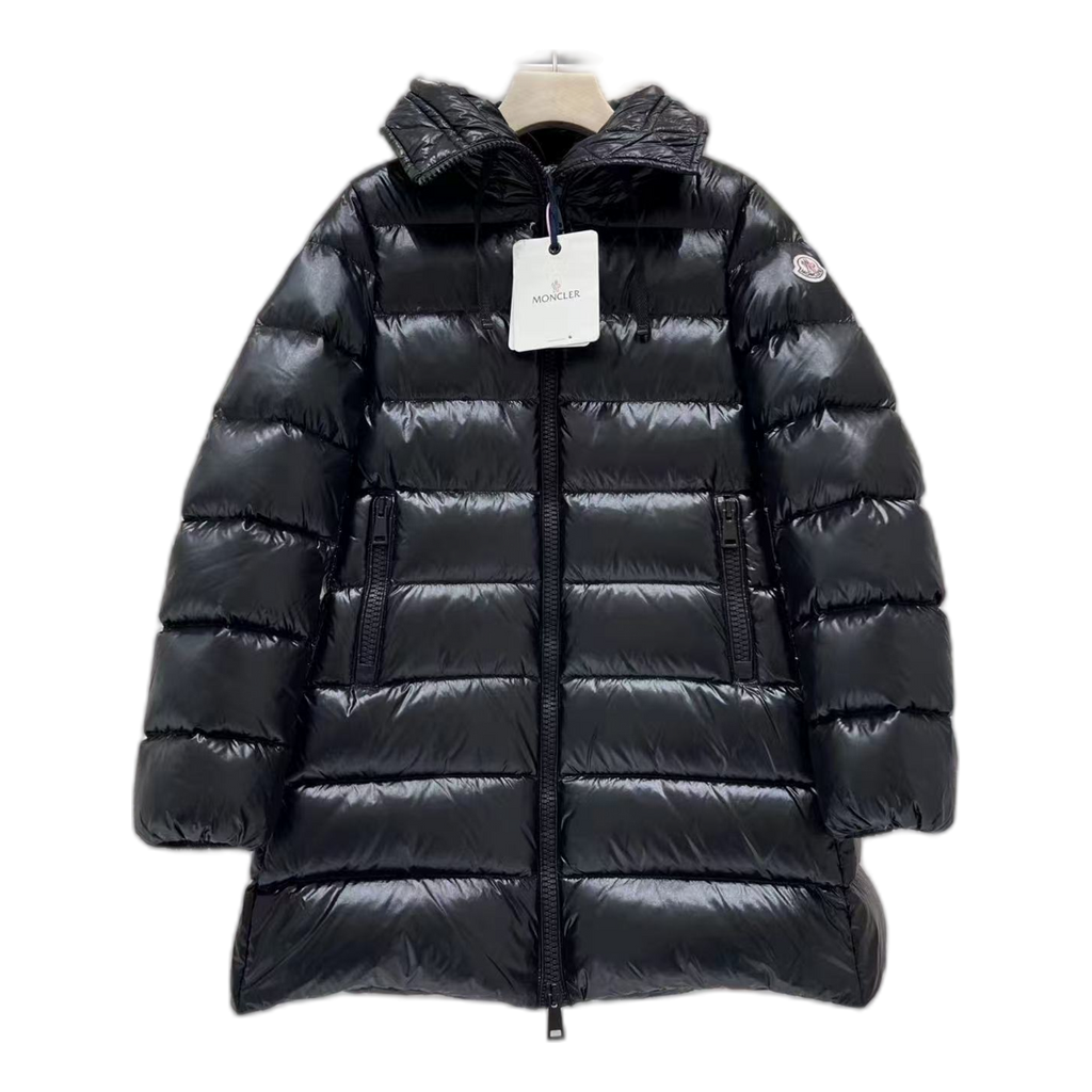 Moncler Suyen Hooded Down Coat - Black