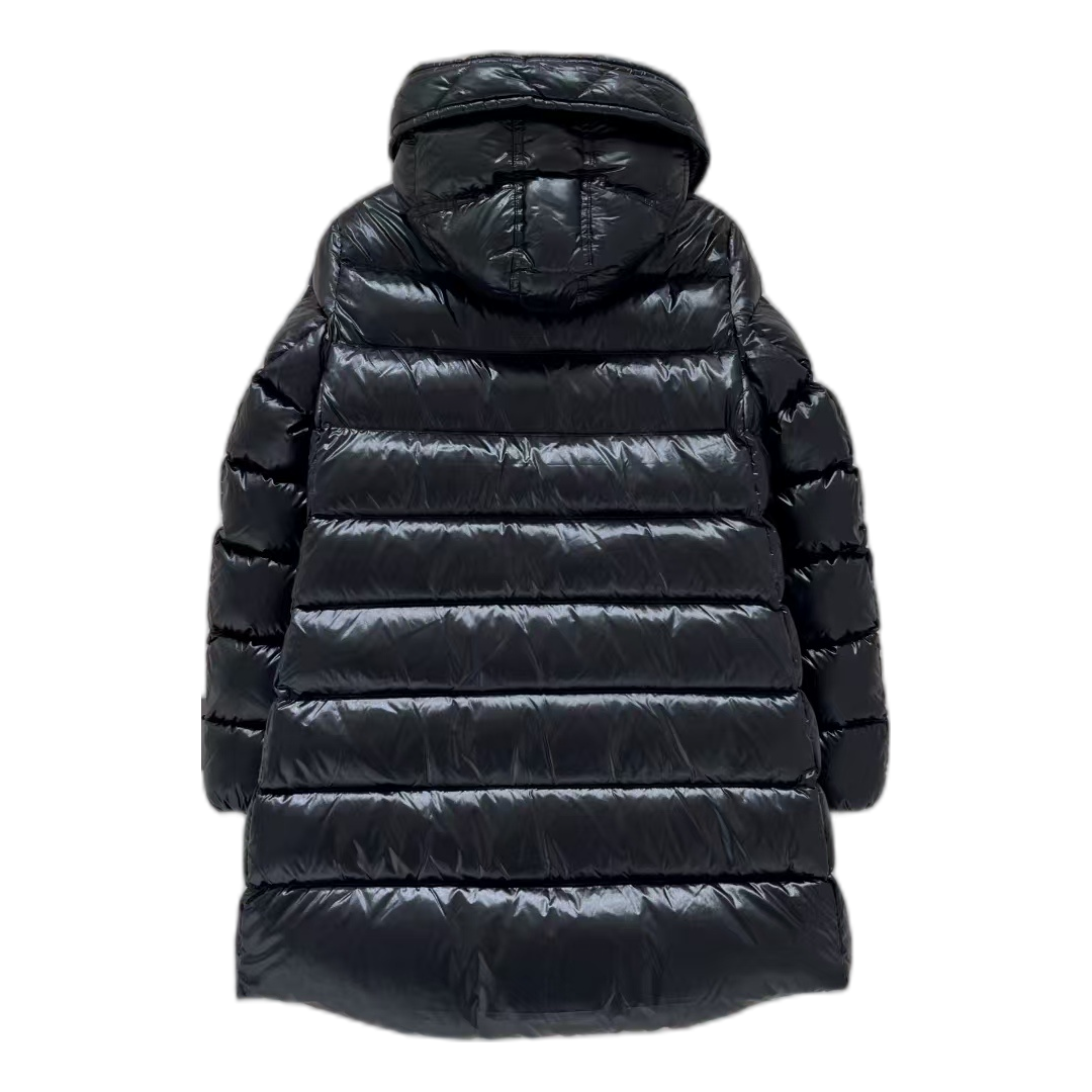 Moncler Suyen Hooded Down Coat - Black