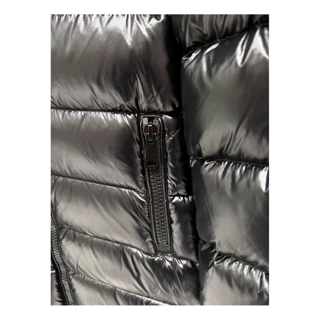 Moncler Suyen Hooded Down Coat - Black