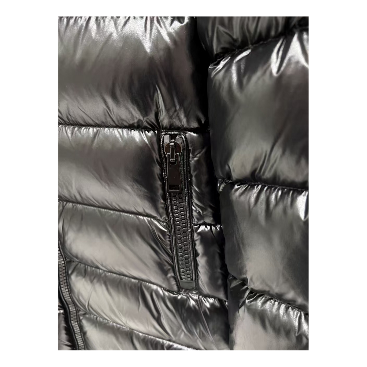 Moncler Suyen Hooded Down Coat - Black