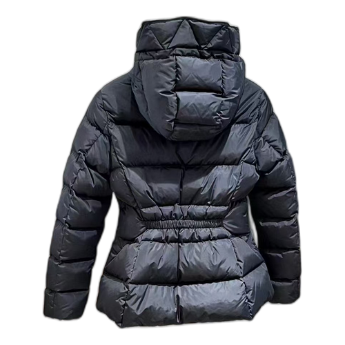 Moncler Fitted Down Jacket with Drawstring Hood
