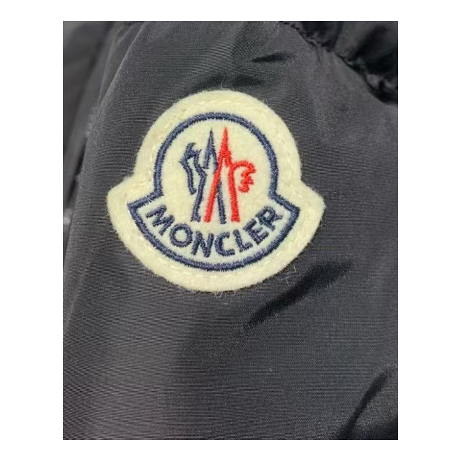 Moncler Fitted Down Jacket with Drawstring Hood