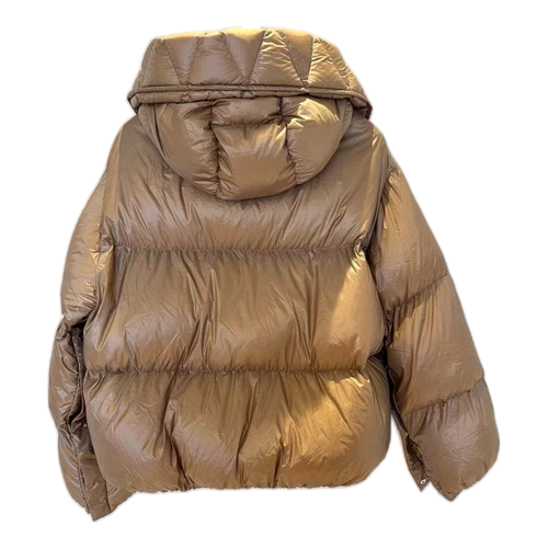 Moncler Borey Hooded Down Jacket - Bronze