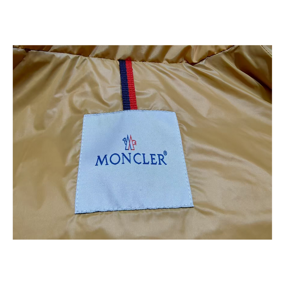 Moncler Maya Hooded Down Jacket - Yellow