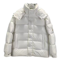 Moncler Matte Snap-Front Hooded Puffer Jacket
