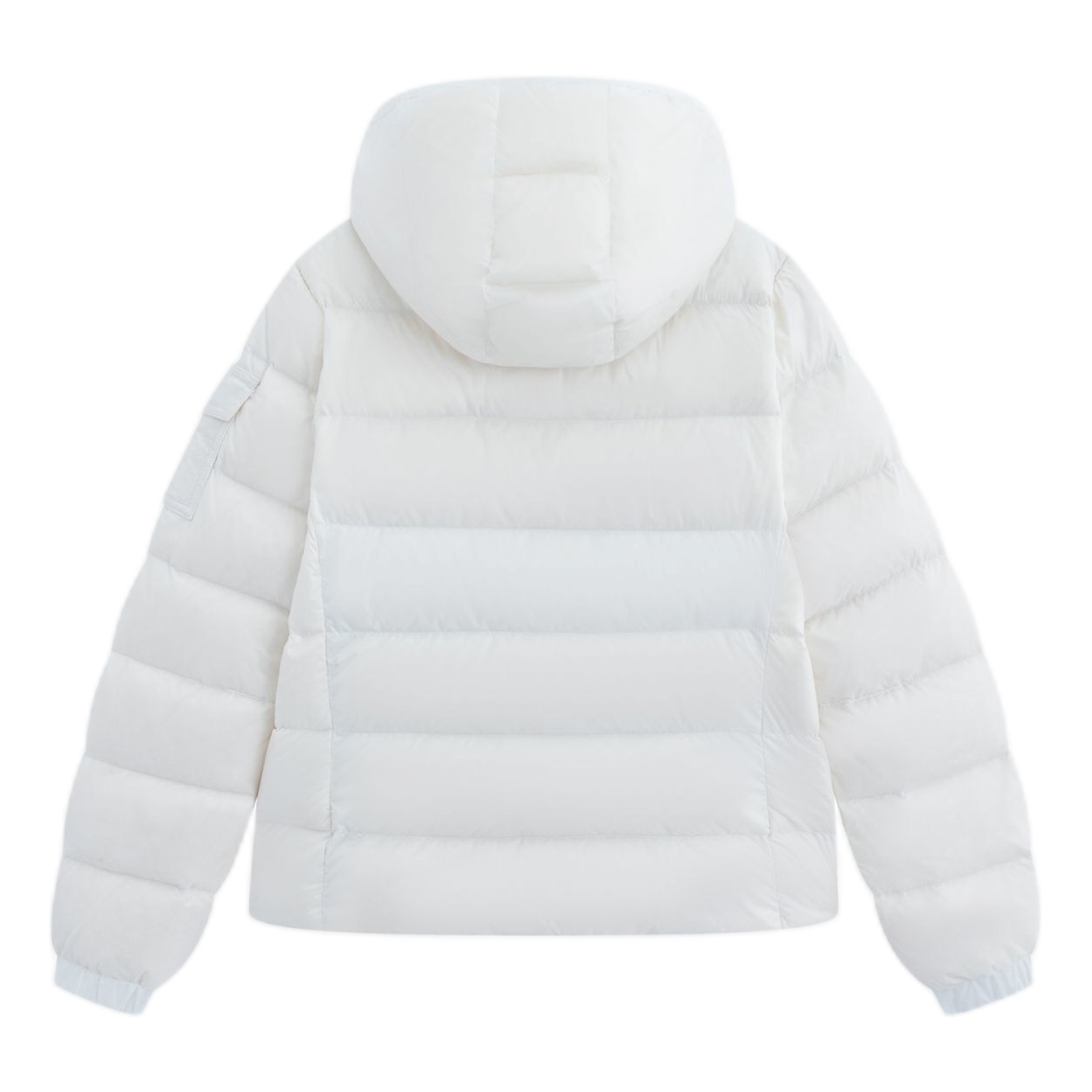 Moncler Gles Fitted Hooded Down Jacket