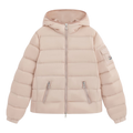 Moncler Gles Fitted Hooded Down Jacket