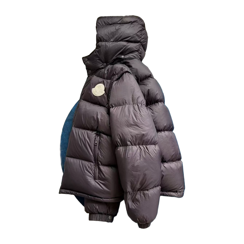 Moncler Cyclone Convertible Down Jacket - Black