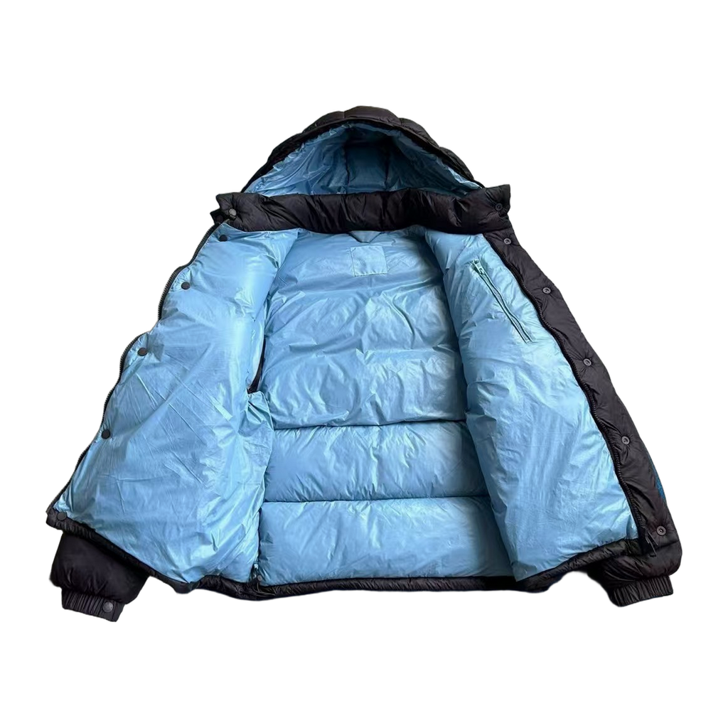 Moncler Cyclone Convertible Down Jacket - Black