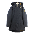 Moose Knuckles Stag Lake Parka – Black with Gold Trim & Fur Hood