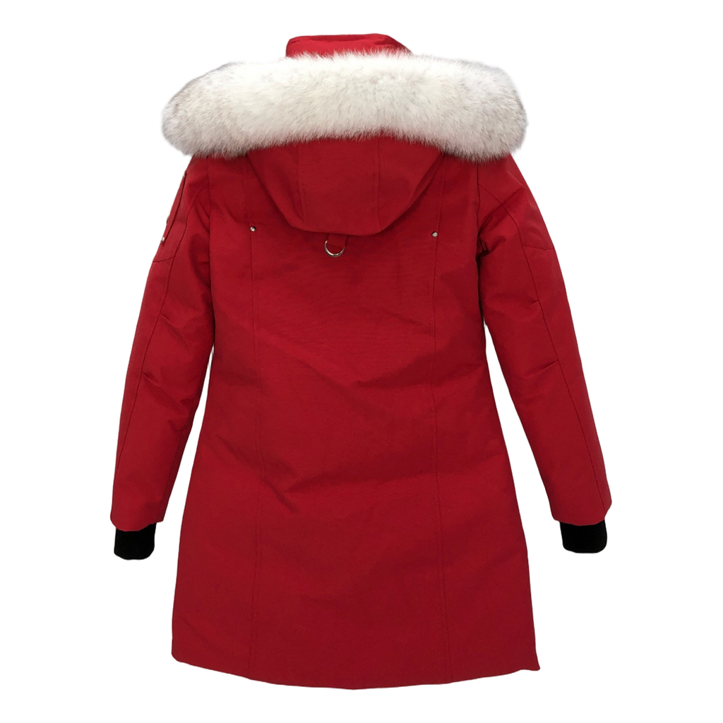 Moose Knuckles Stirling Parka – White Fur Trim