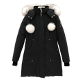 Moose Knuckles Stirling Parka with White Fur Trim