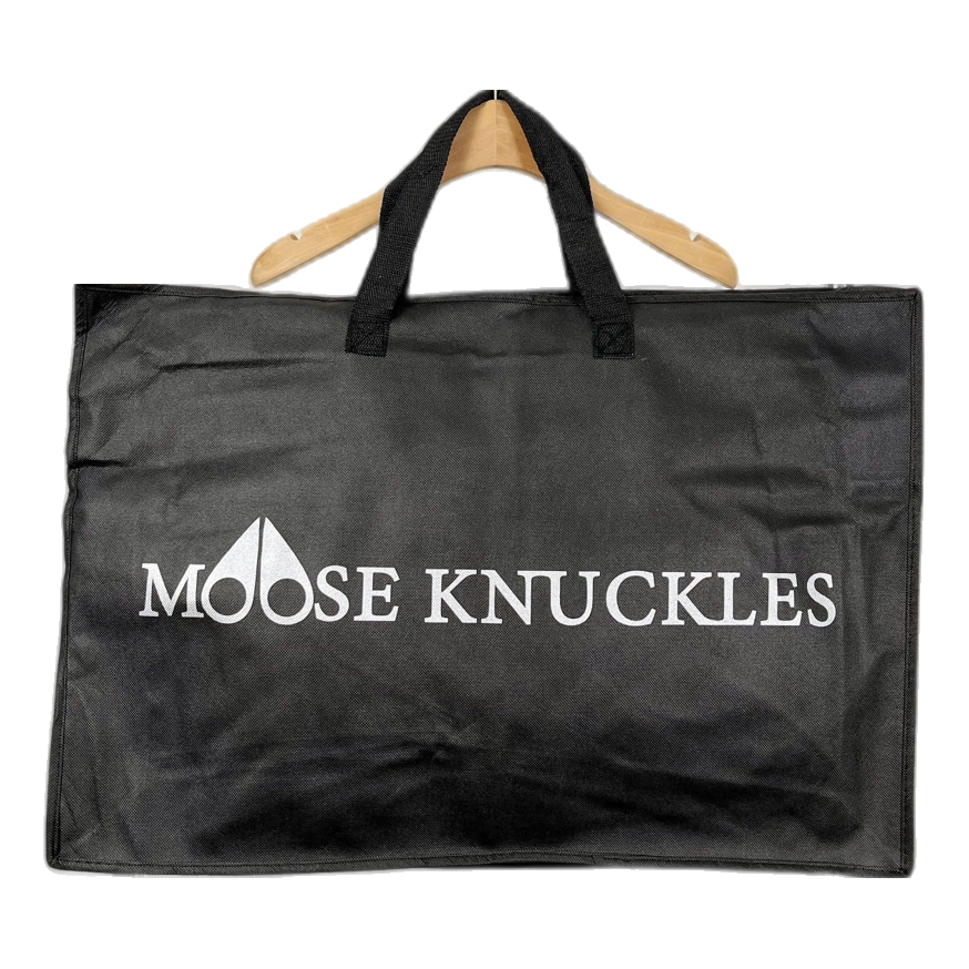 Moose Knuckles Ballistic Down Bomber Jacket with Fur Trim